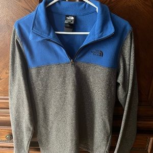 North Face 1/4 zip jacket